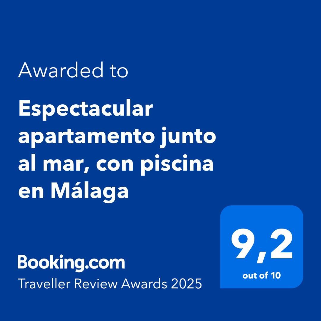 Espectacular Apartamento Junto Al Mar, Con Piscina En Málaga Kültér fotó